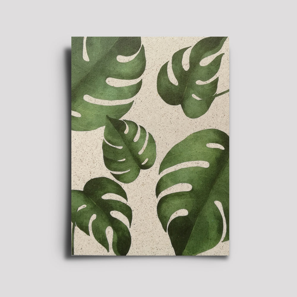 Postkarte - Plants Are Friends / Monstera