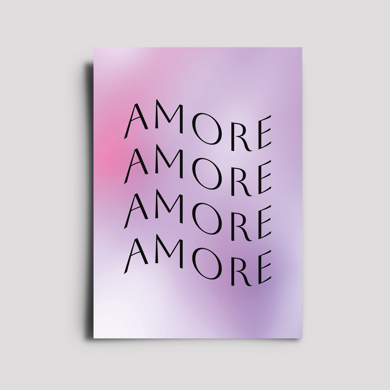 Postkarte - Gradient / Amore