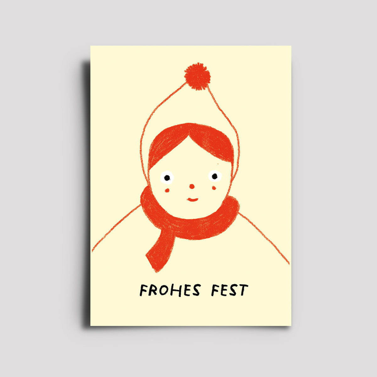 Postkarte - Familie Klaus / Annie