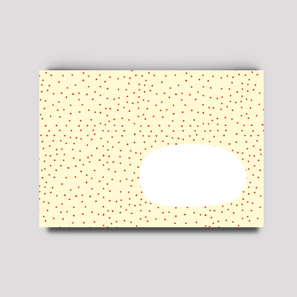 Briefumschlag - Red Dots