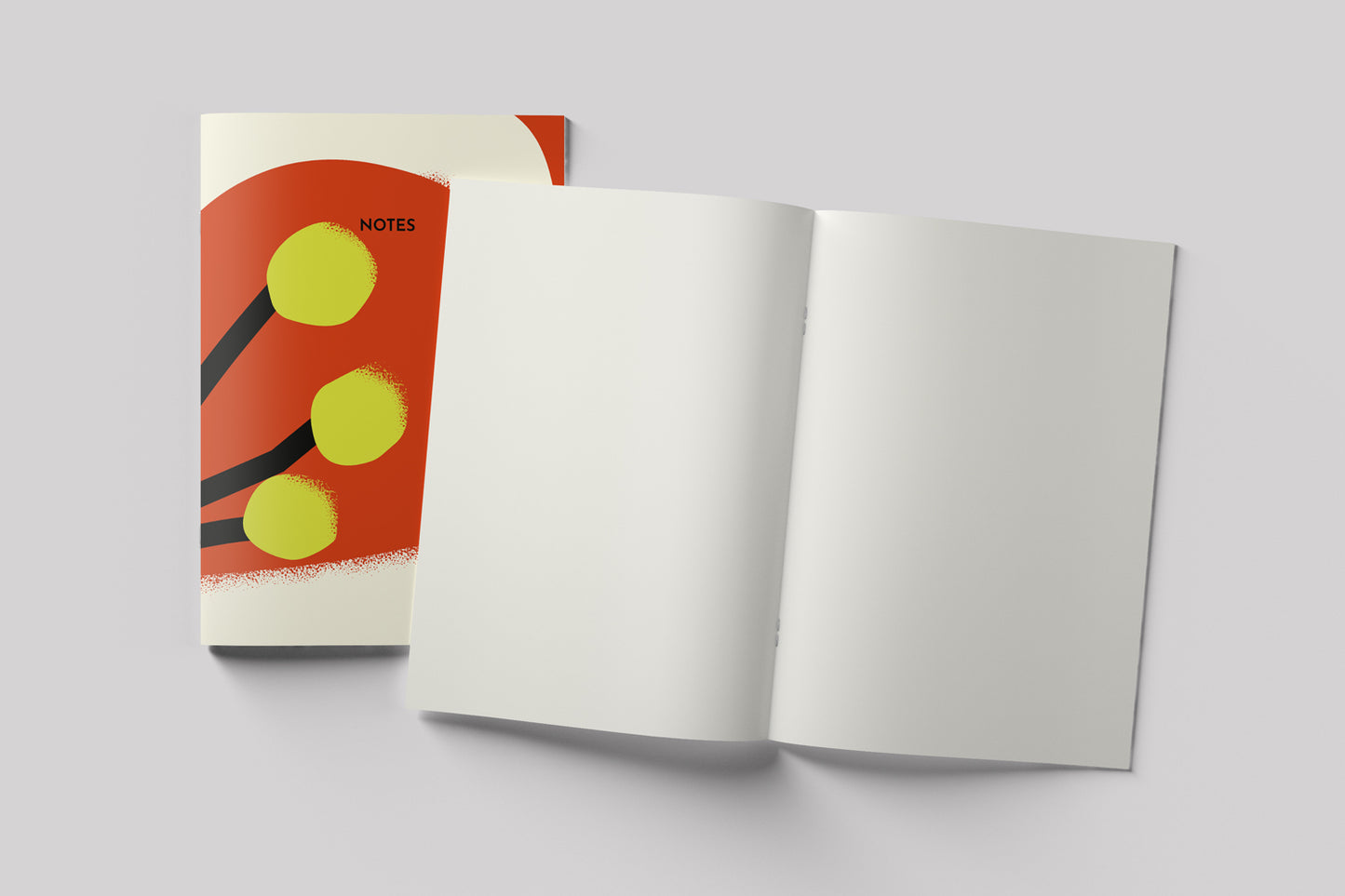 Notizheft - Bloom / Blanko