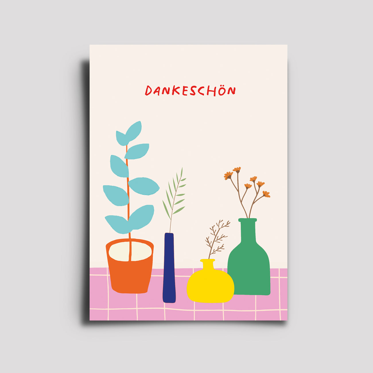 Postkarte - Anlasskarten / Dankeschön