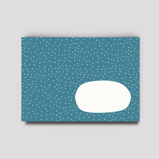 Briefumschlag - Blue Dots