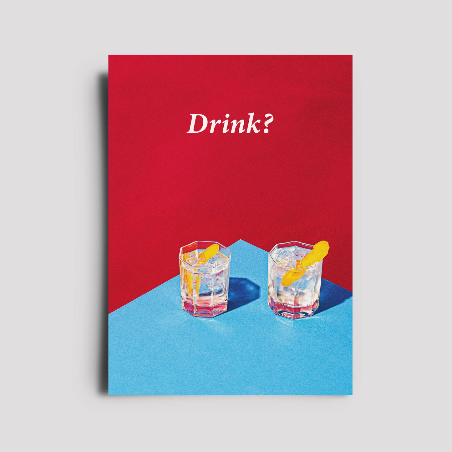 Postkarte - Einladungen / Drink?