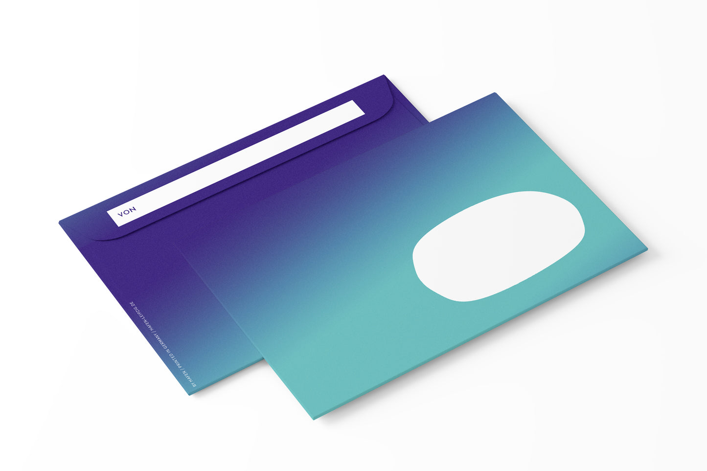 Briefumschlag - Gradient Blue