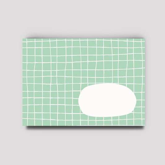 Briefumschlag - Green Grid