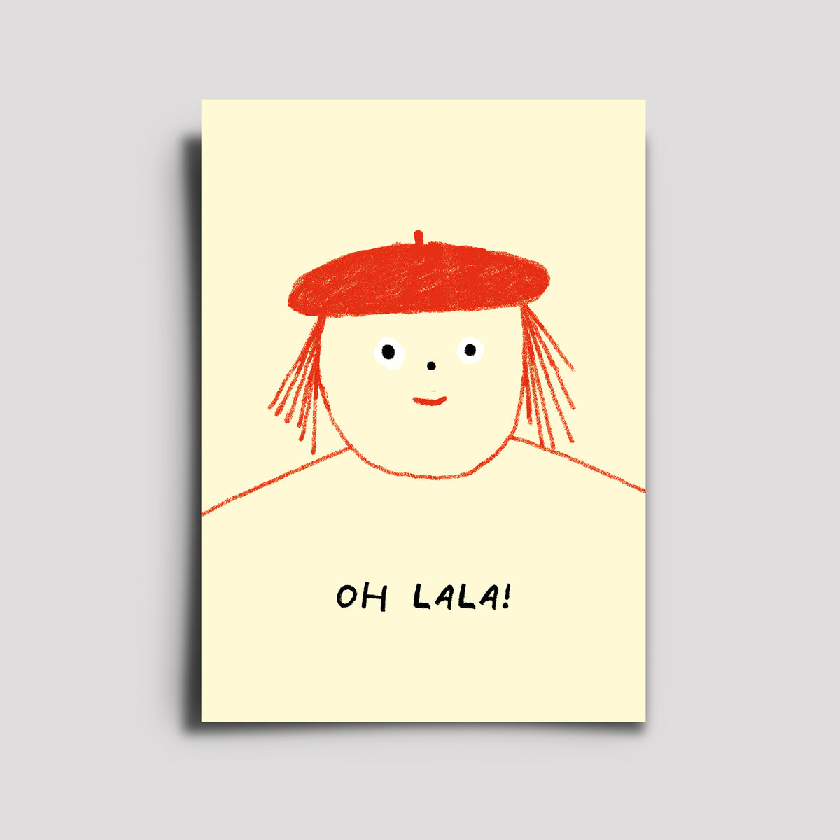 Postkarte - Familie Klaus / Karla