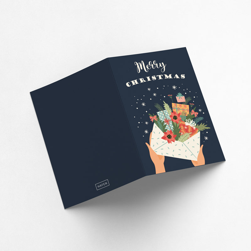 Grußkarte - Weihnachten / Post