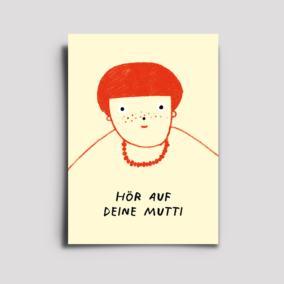 Postkarte - Familie Klaus / Moni