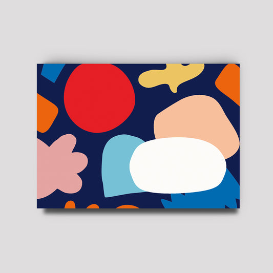 Briefumschlag - Colorful Shapes