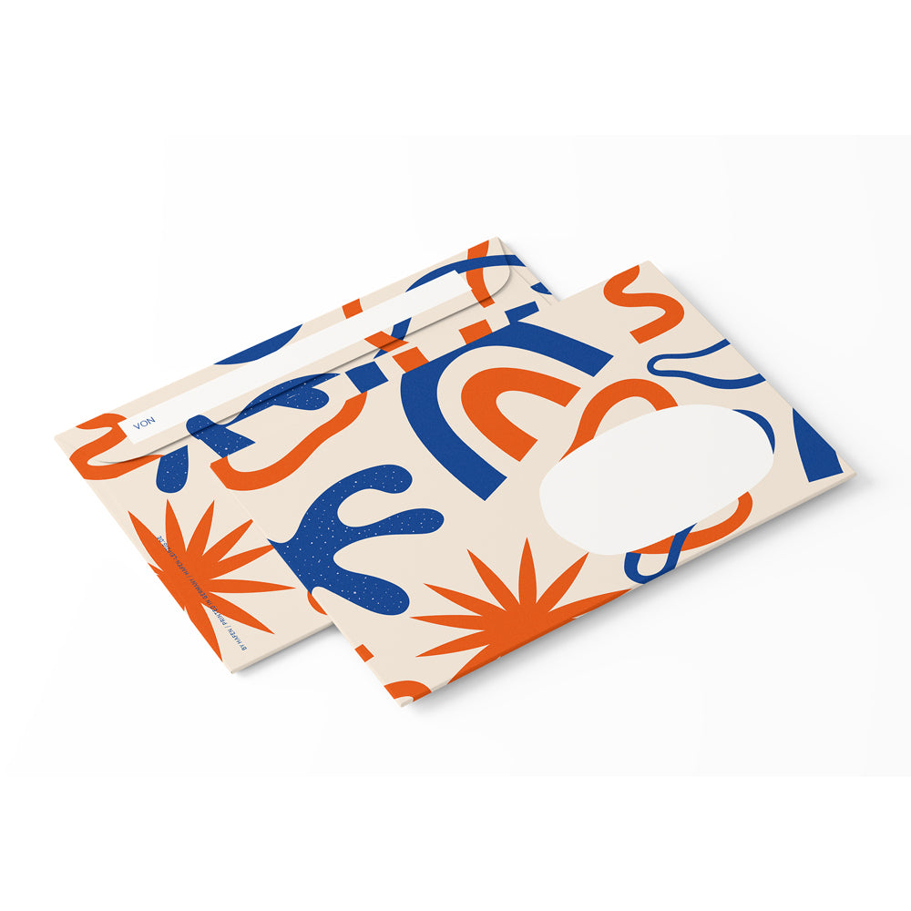 Briefumschlag - Nature Pattern 3