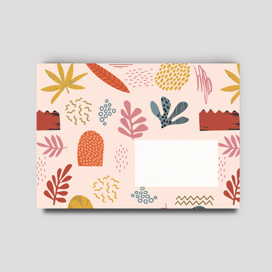 Briefumschlag - Nature Pattern 1