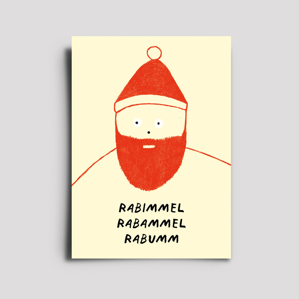 Postkarte - Familie Klaus / Santa