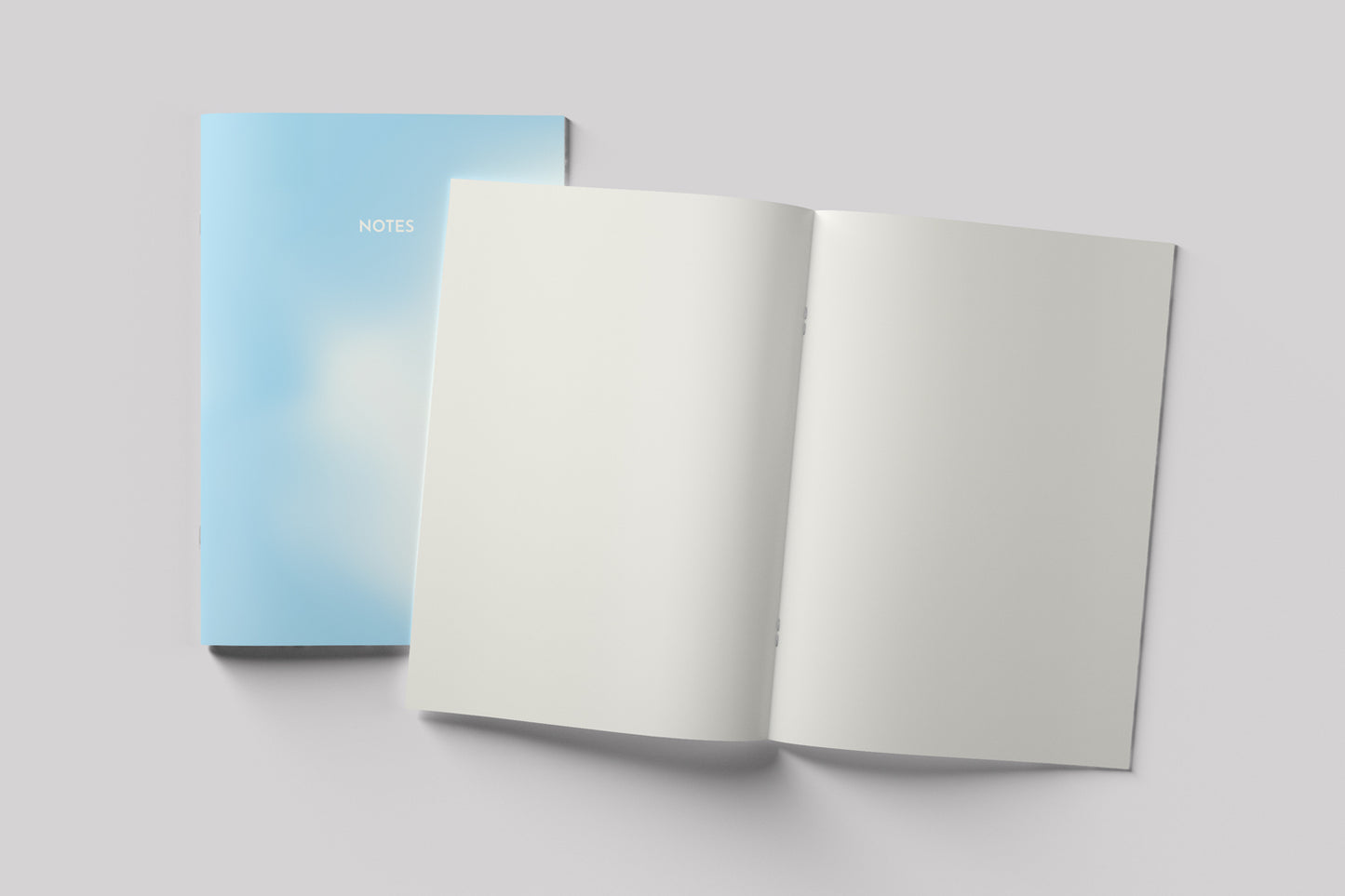 Notizheft - Blue Sky / Blanko