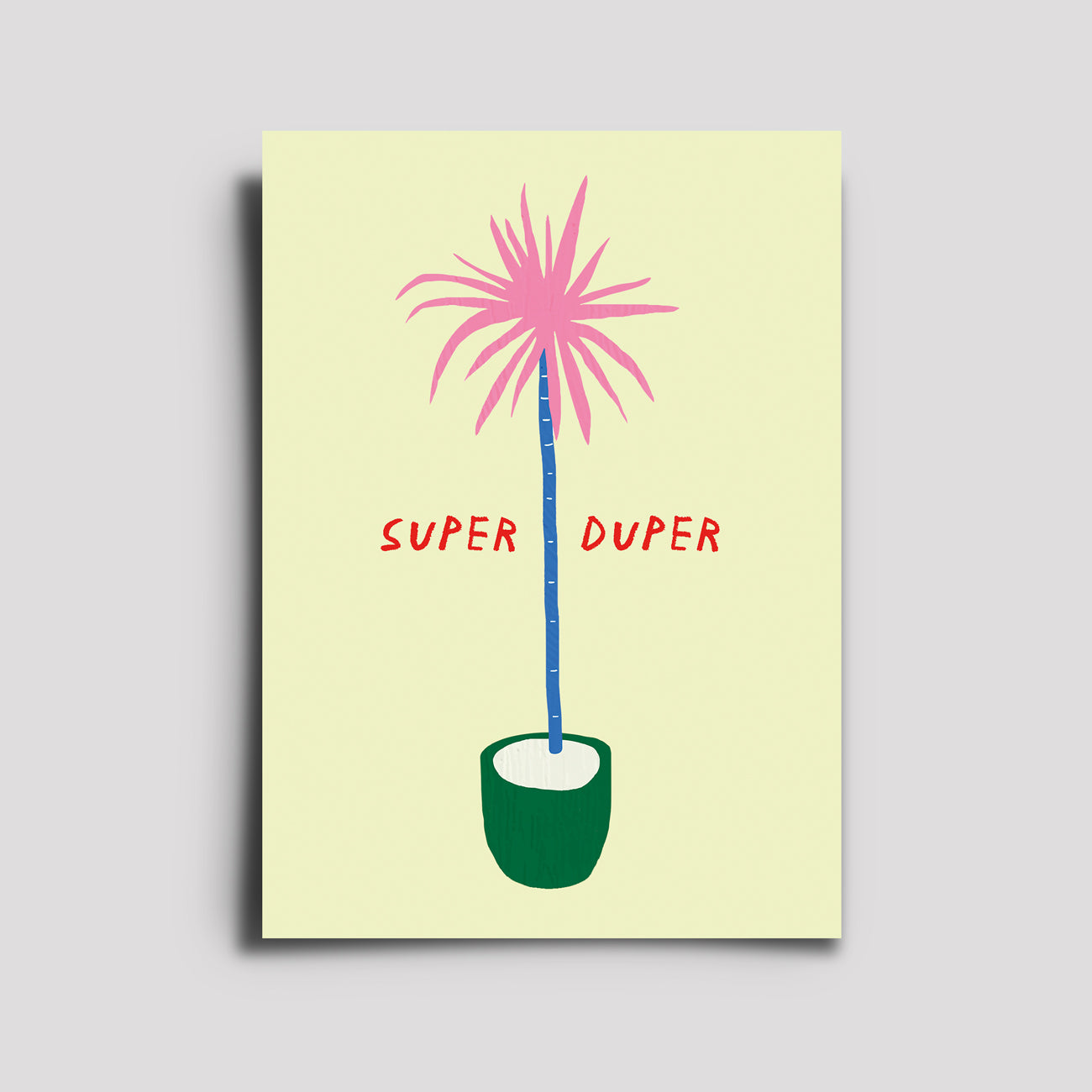 Postkarte - Anlasskarten / Super Duper