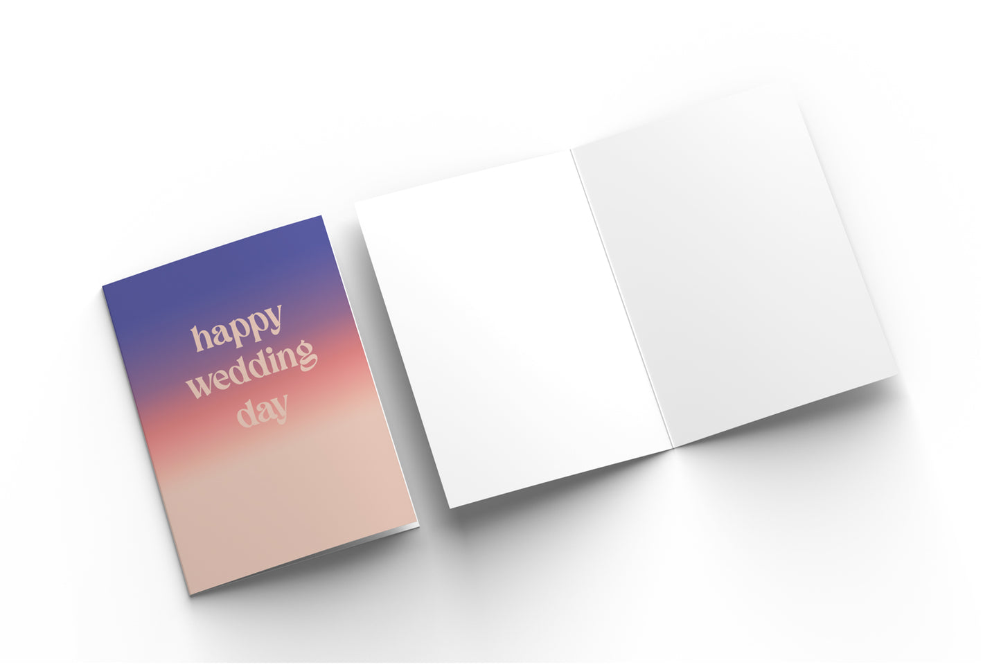 Grußkarte - Happy Wedding Day