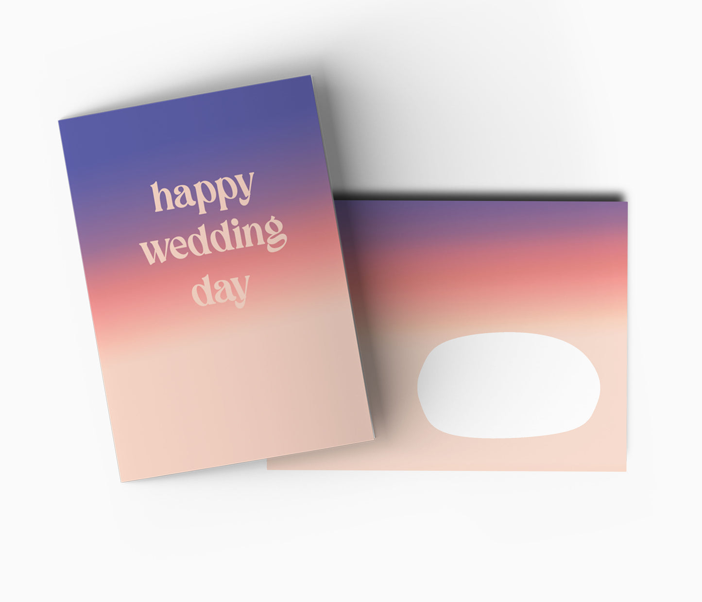 Grußkarte - Happy Wedding Day