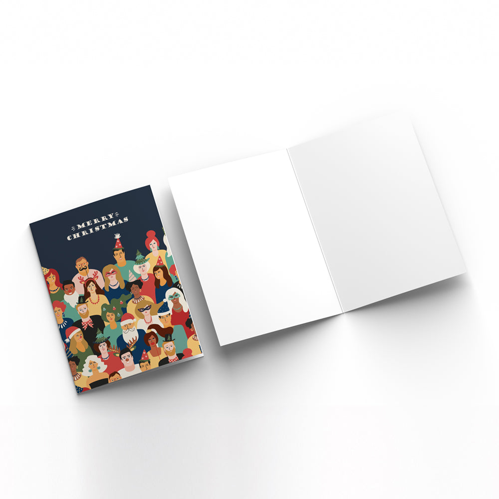 Grußkarte - Weihnachten / Crew