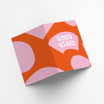 Grußkarte - Good Vibes