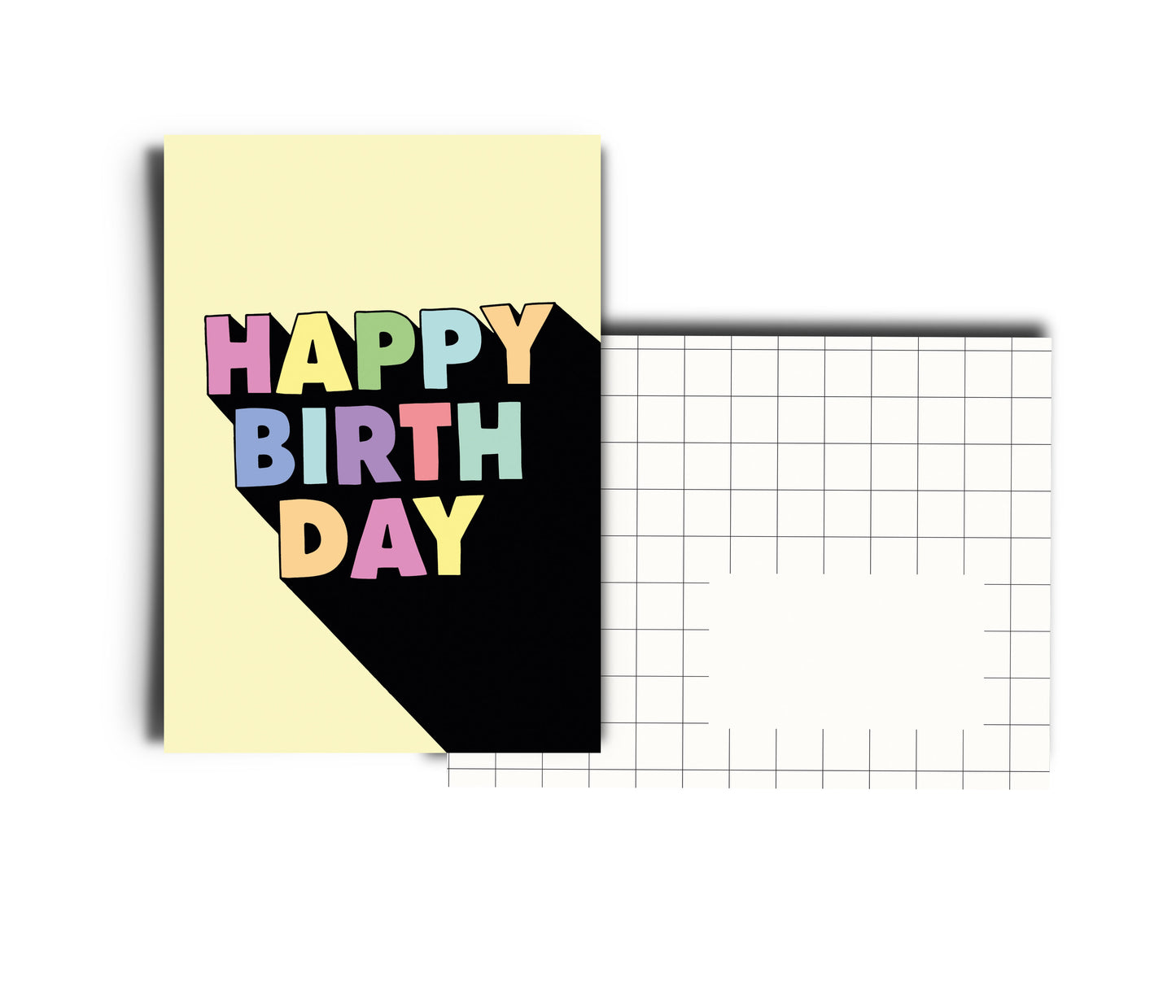 Grußkarte - Happy Birthday
