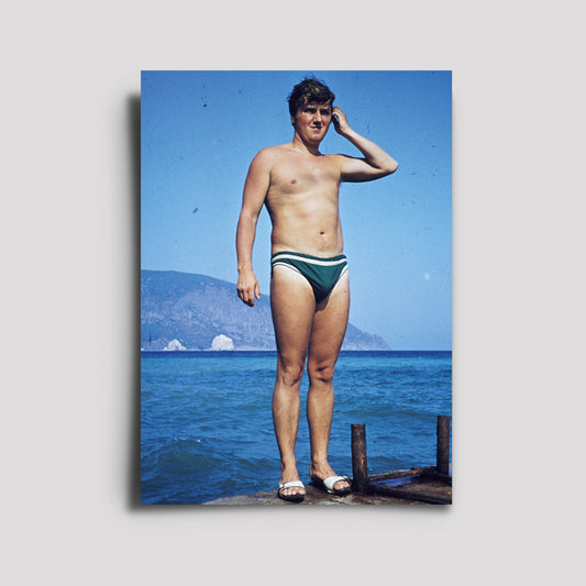 Postkarte - Lost Slides / The Swimmer