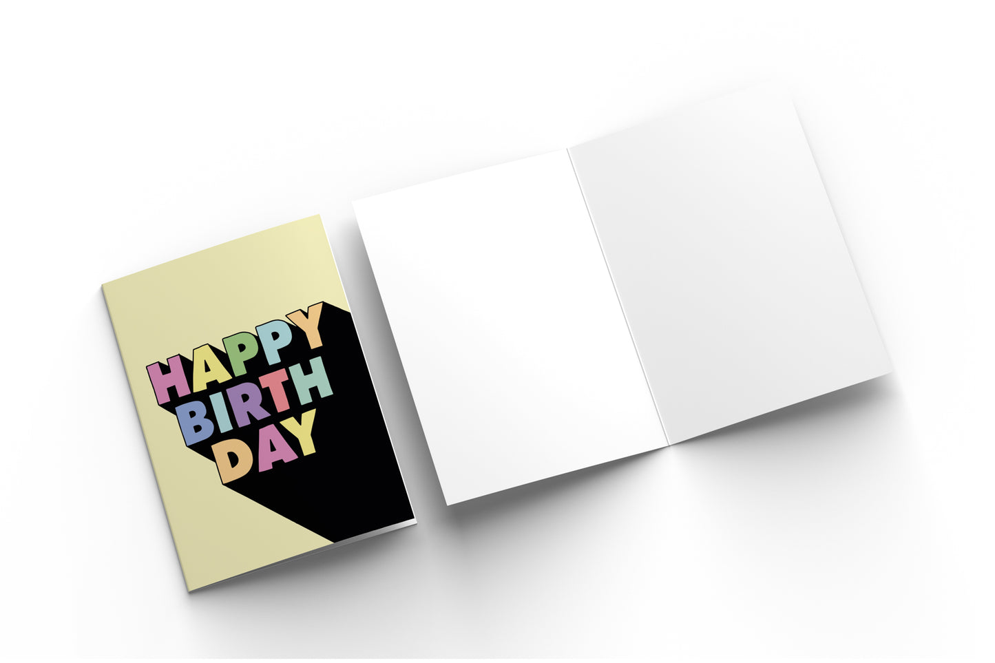 Grußkarte - Happy Birthday