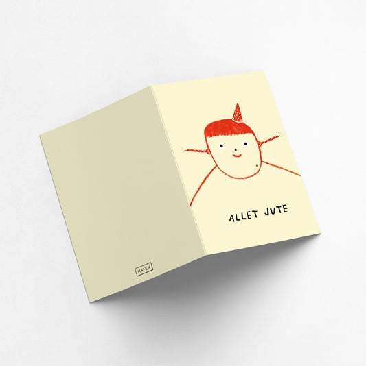 Grußkarte - Allet Jute Klaus