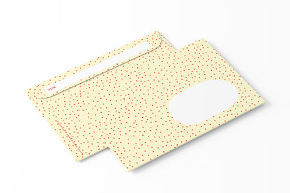 Briefumschlag - Red Dots