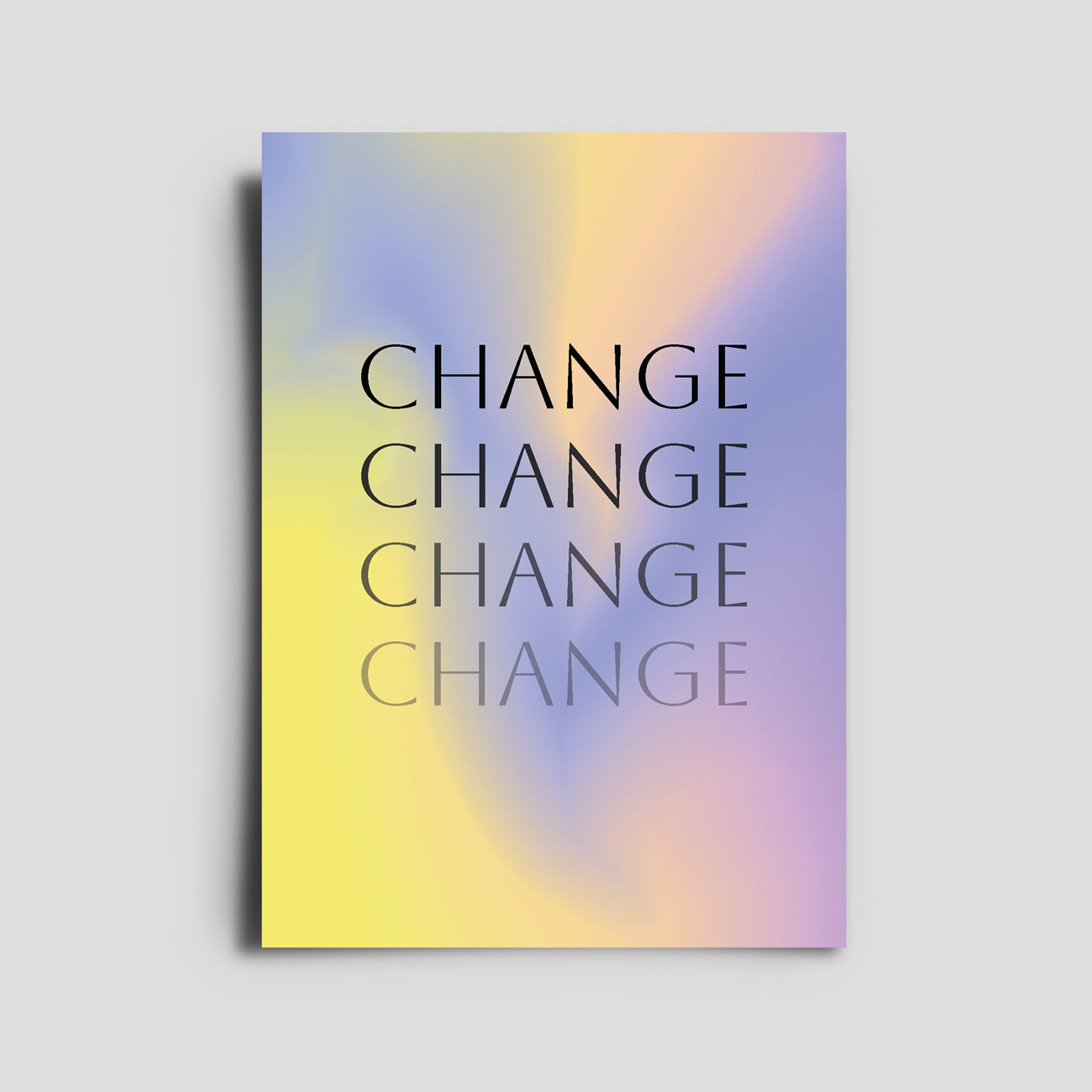 Postkarte - Gradient / Change