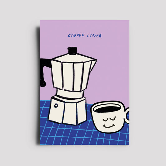 Postkarte - Anlasskarten / Coffee Lover