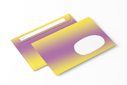 Briefumschlag - Gradient Yellow