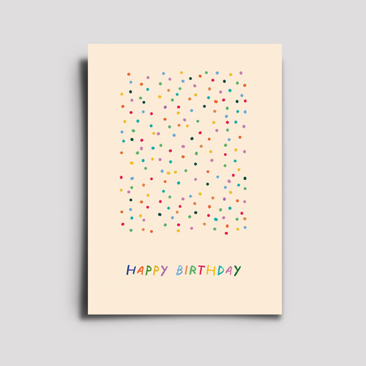 Postkarte - Anlasskarten / Happy Birthday