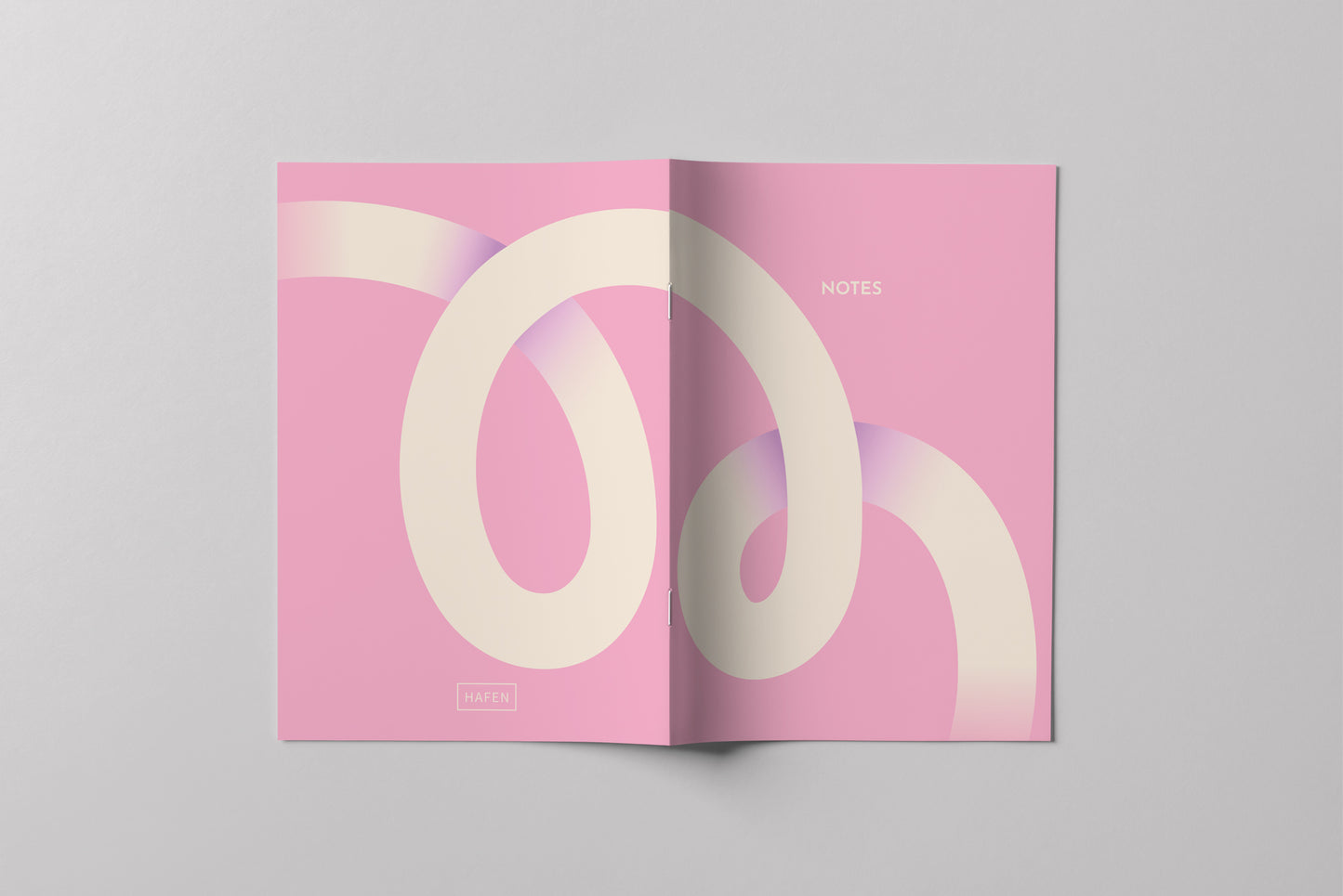 Notizheft - Pink Loop / Liniert