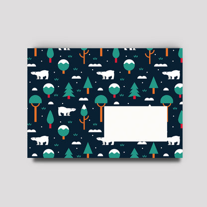 Briefumschlag - Polarbär