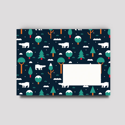 Briefumschlag - Polarbär