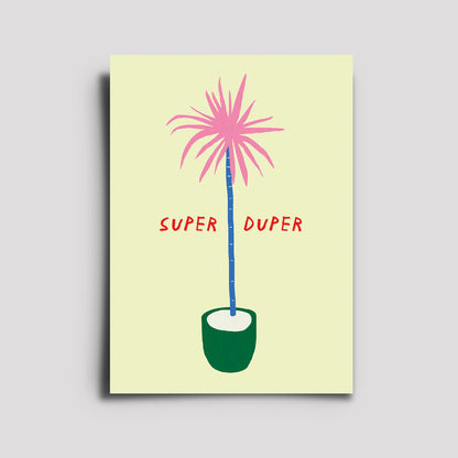 Postkarte - Anlasskarten / Super Duper