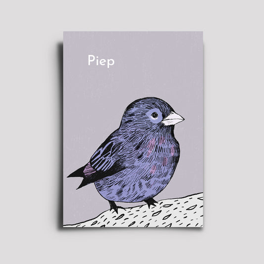 Postkarte - Awesome Animals / Vogel