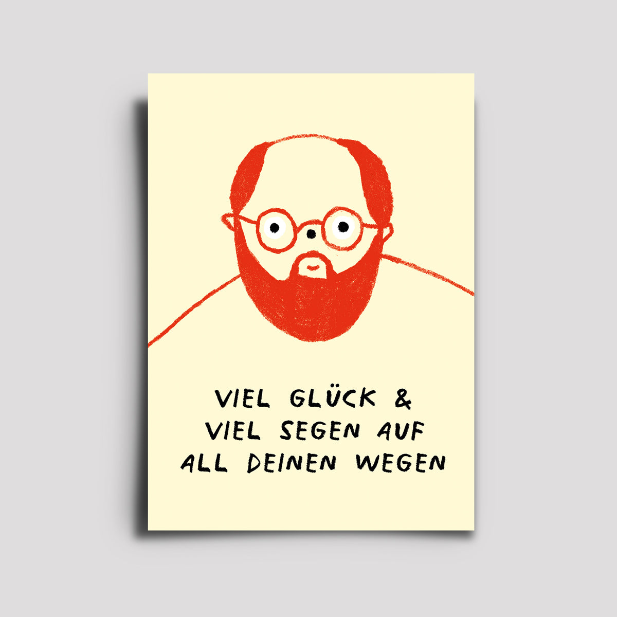 Postkarte - Familie Klaus / Wolf