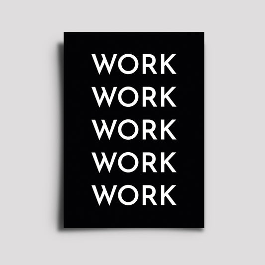 Postkarte - Musikkarte / Work