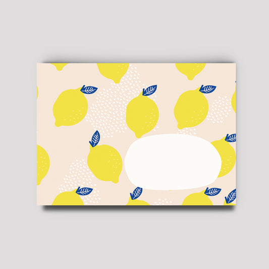 Briefumschlag - Zitrone